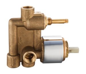Concealed Body for Single Lever 3 Inlet Diverter with Button Assembly (Without Exposed part)